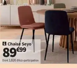 Conforama Chaise Seyo offre