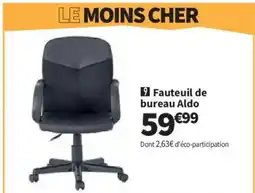 Conforama Fauteuil de bureau Aldo offre