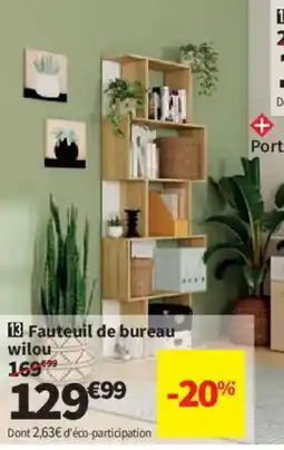 Conforama Fauteuil de bureau offre