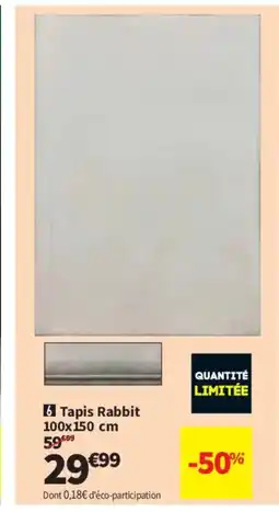 Conforama Tapis Rabbit offre