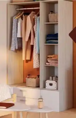 Conforama Dressing Nano: penderie + réhausse offre