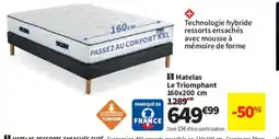 Conforama Matelas Le Triomphant offre