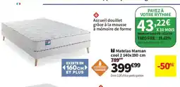 Conforama Matelas Maman cool 2 offre