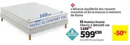 Conforama Matelas Mamie Cherry 2 offre