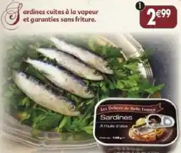 Maximo Sardines entières à l'huile d'olive cuisson vapeur offre