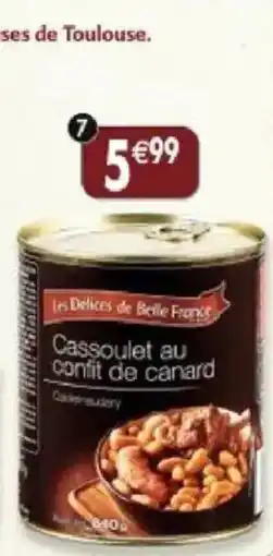 Maximo Cassoulet de Castelnaudary au confit de canard offre
