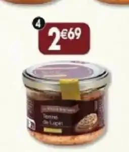 Maximo Terrine de lapin à la moutarde offre