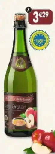 Maximo Cidre breton bouché brut 4,5 igp offre