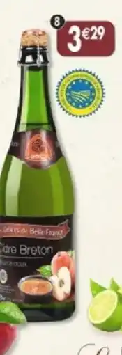 Maximo Cidre Breton bouché doux 2' IGP offre