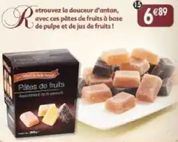 Maximo Pâtes de fruits assortiment de 6 saveurs offre