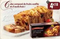 Maximo Cake aux fruits pur beurre cerises de provence-pré-tranché offre