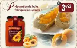 Maximo Préparation de fruits abricots du roussillon 65% de fruits offre