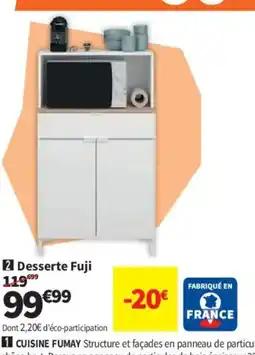 Conforama Desserte Fuji offre