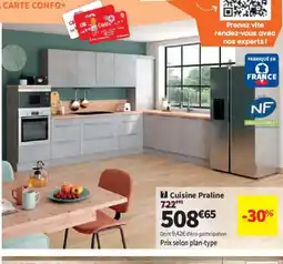 Conforama Cuisine Praline offre