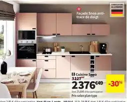 Conforama Cuisine Snoa offre