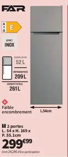 Conforama FAR 2 portes offre