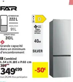 Conforama FAR Combiné offre