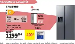 Conforama SAMSUNG Réf.américain offre