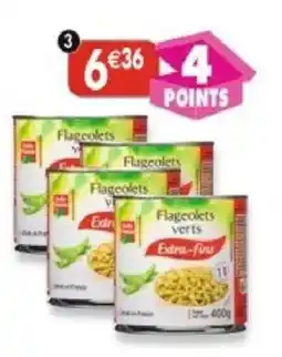 Maximo Lot de 4 boîtes 1/2 de flageolets verts extra-fins offre