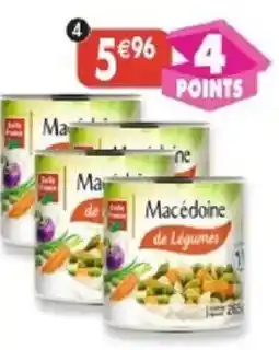 Maximo Lot de 4 boîtes 1/2 de macédoine de légumes offre