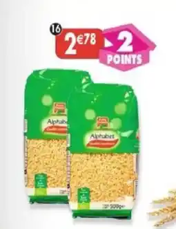 Maximo Lot de 2 paquets de pâtes alphabet offre