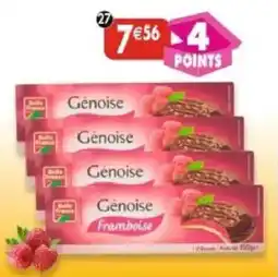 Maximo Lot de 4 paquets. de génoise framboise offre