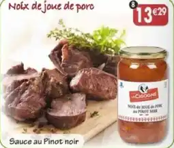 Maximo Noix de joue de porc au pinot noir offre