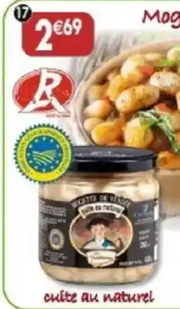 Maximo Mogette de vendée cuite au naturel igp offre