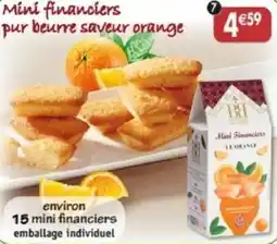 Maximo Mini financiers pur beurre saveur orange offre
