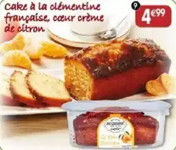Maximo Cake à la clémentine française cœur lemon curd offre