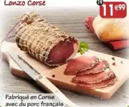 Maximo Lonzo corse offre