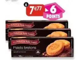 Maximo Lot de 3 paquets de palets bretons spécialité de Pont-Aven 3 sachets fraîcheur offre