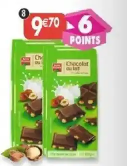 Maximo Lot de 2 x 2 tablettes de chocolat au lait noisettes entières offre