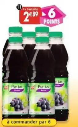 Maximo Pur jus de raisin offre