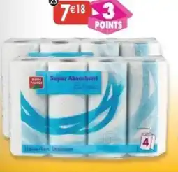 Maximo Lot de 2 x 4 rouleaux d'essuie-tout blanc offre