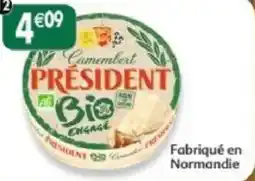 Maximo Camembert président offre