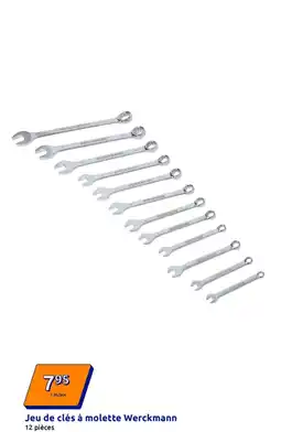 Action WERCKMANN Jeu de clés à molette offre