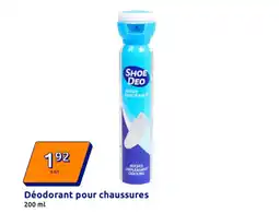 Action Déodorant pour chaussures offre