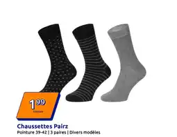 Action Chaussettes Pairz offre