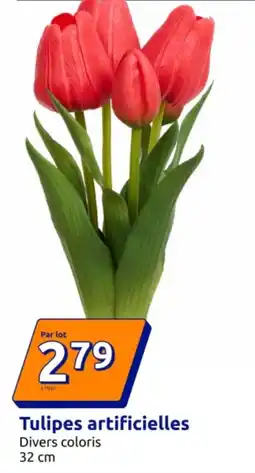 Action Tulipes artificielles offre