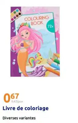 Action Livre de coloriage offre