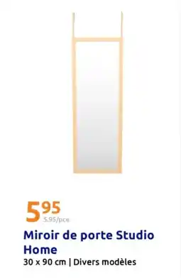 Action Miroir de porte Studio Home offre