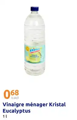 Action Vinaigre ménager Kristal Eucalyptus offre