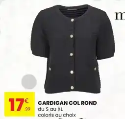 Stokomani Cardigan col rond offre