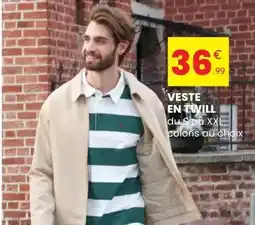 Stokomani Veste en twill du selap xx offre