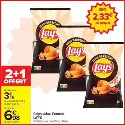 Carrefour Market Lay's - chips maxi format offre