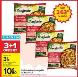 Carrefour Market Bonduelle - poêlée cuisinée surgelée offre