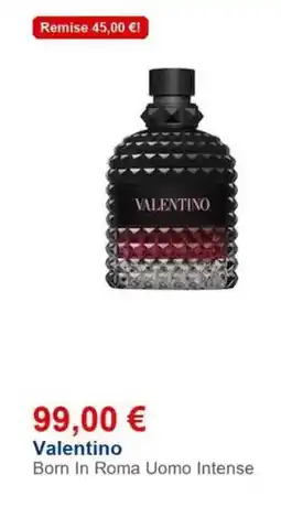 Nocibé Born in roma uomo intense offre