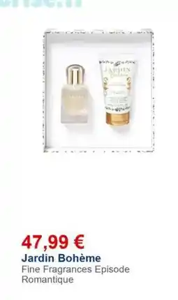 Nocibé Jardin bohème offre