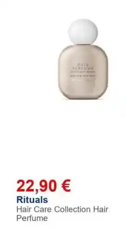 Nocibé Care - rituals hair collection hair perfume offre